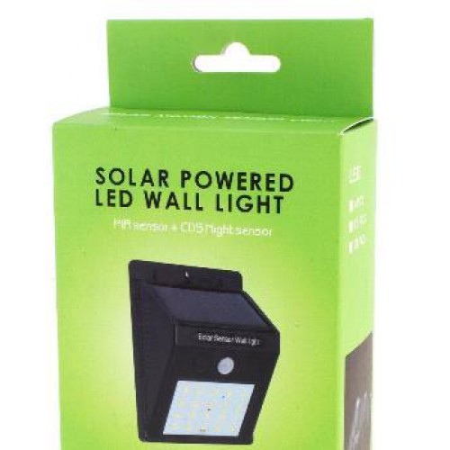 Настенный светильник на солнечной батарее Solar Powered LED Wall Light