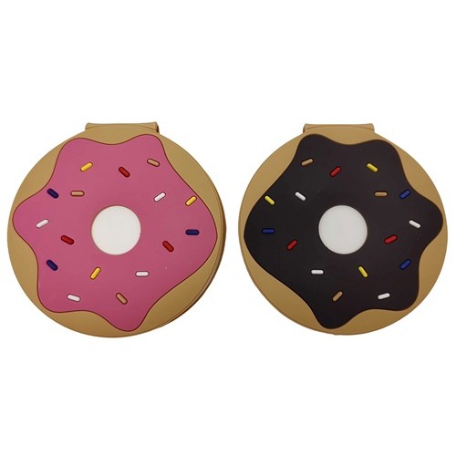 Блокнот арома "Донат" 8,5см, 80арк., обклад.силікон. в інд.уп.