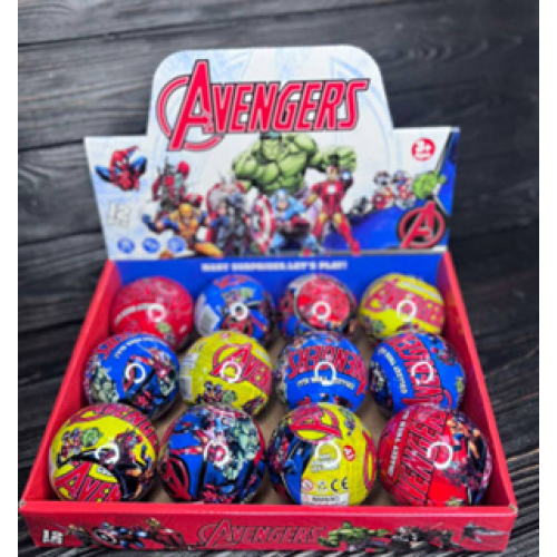 Куля сюрприз Супер герої 9,5см