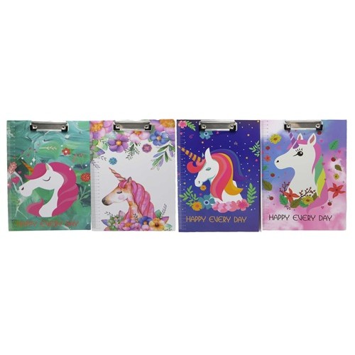 Планшет з лінійкою, A4 "Единоріг" картон