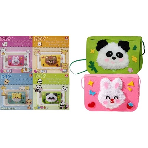 Набір для творчості "Зроби та прикрась сумочку" 18*12см з фетру та ниток