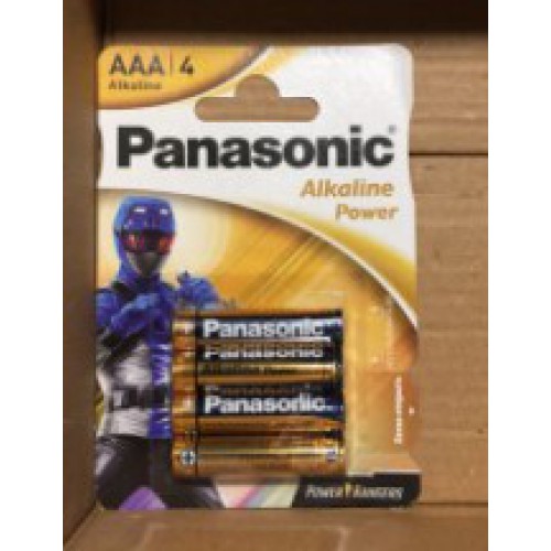 Батарейка Panasonic AAA LR03 по 4шт Alkaline Power