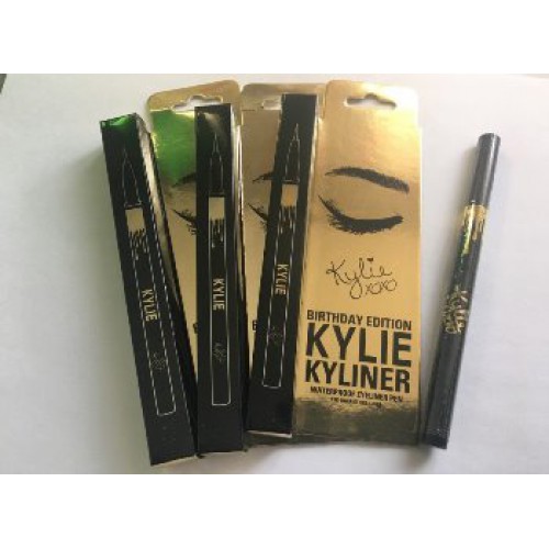 Подводка-карандаш Birthday Edition Kylie Kyliner waterproof eyeliner pen, черная