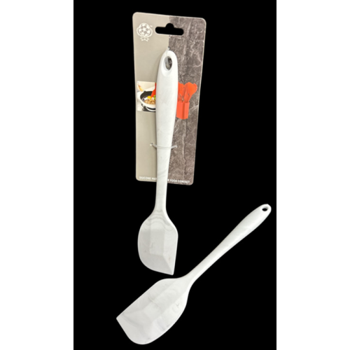 Кухонна силіконова лопатка (спатула) "мармуровий малюнок" 28см