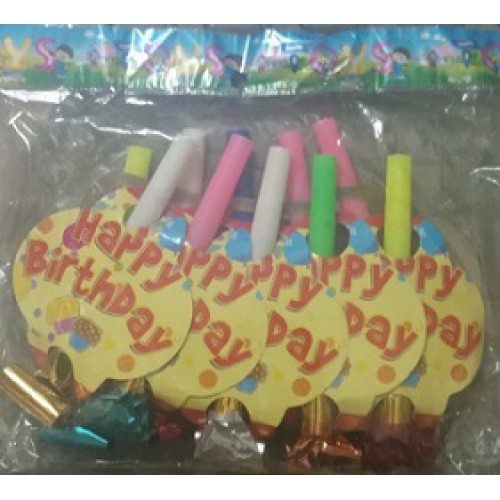 Набор дудочек "Happy Birthday" (10шт)