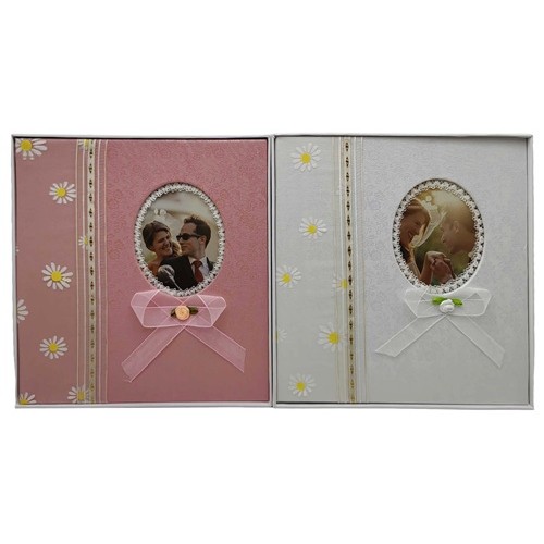 Фотоальбом на 100 фотографій 10*15см "З аплікацією" у коробці