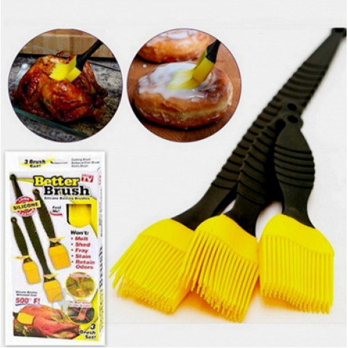 Набір кондитерських силіконових пензлів