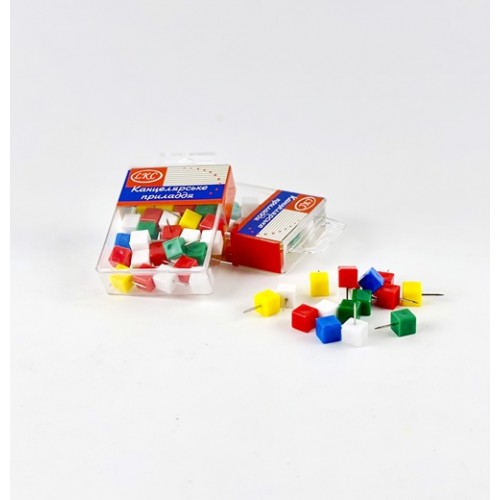 Кнопка декоративна "Кубик" (30шт)