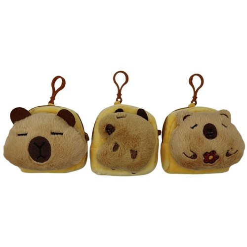 Брелок - гаманець м'який "Капібара" 10см