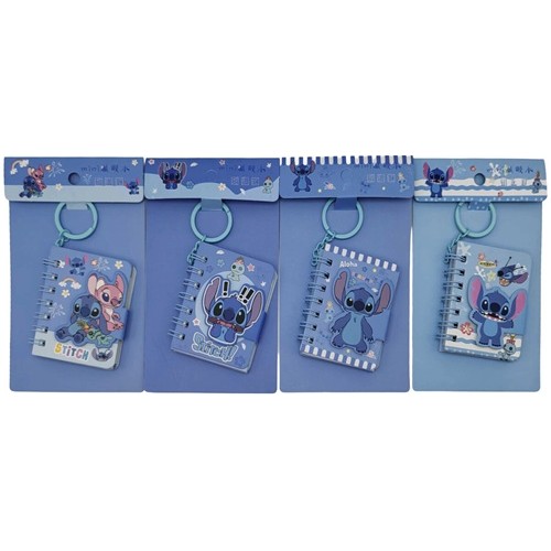 Блокнот міні-брелок "Стіч" 5*7см, 55арк. 