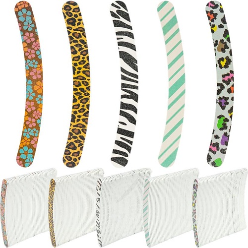 Пилочка для ногтей 17,5*1,8см бумеранг, двухсторонняя