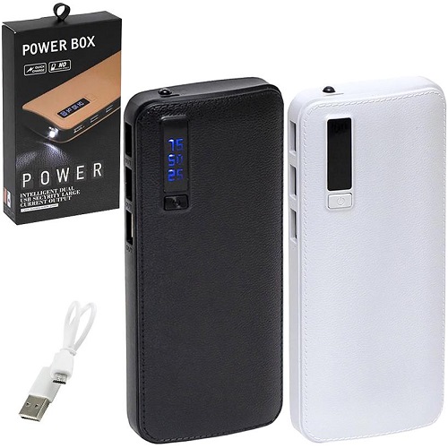 Портативний зарядний пристрій 2 USB POWER BANK
