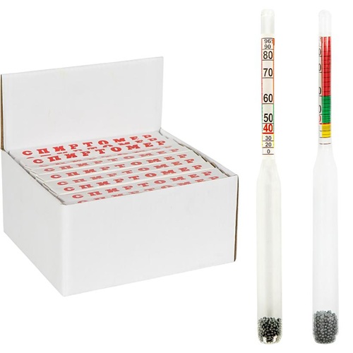 Спиртометр 0–96 градусов