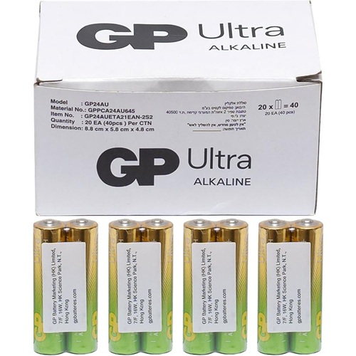 Батарейка GP 24АUP-2S2 Alkaline Ultra Plus, 1,5V