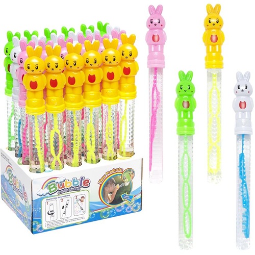 Мильні бульбашки 26см 50мл "Зайчик" дитячі