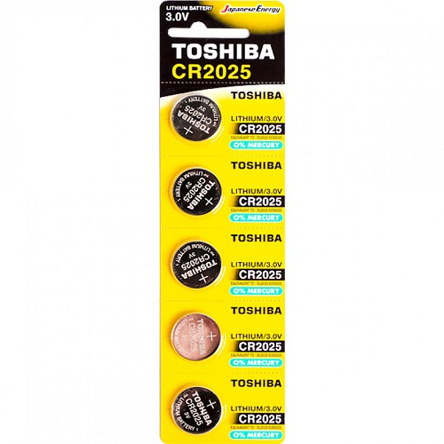 Батарейка Toshiba "таблетка" CR 2025