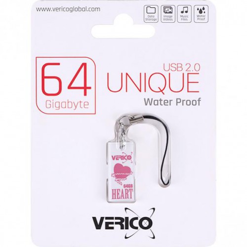 Флешка Verico USB 64Gb Unique Heart