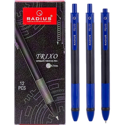 Ручка шариковая на масляной основе «TRIXO» 0,7мм, синяя RADIUS