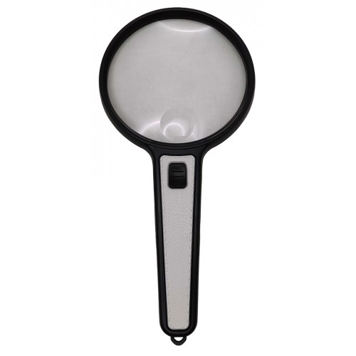 Лупа з підсвічуванням 10*110мм 24см