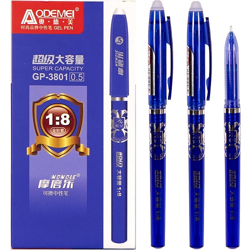 Ручка гелевая "пишет-стирает" 0,5мм, синяя