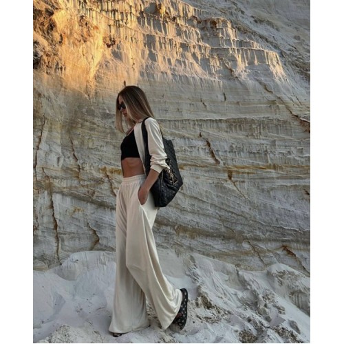 Костюм (сорочка + брюки) з подвійного (дабл) шовку 