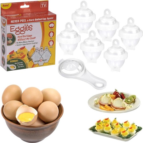 Форми для варіння яєць без шкаралупи EGGIES