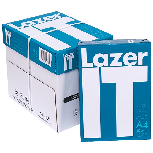Бумага для ксерокса LASER-IT А4 500 листов, 80г/м²