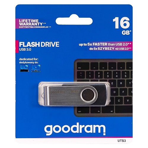 Флешка GOODRAM 16GB UTS3 Twister USB 3.0