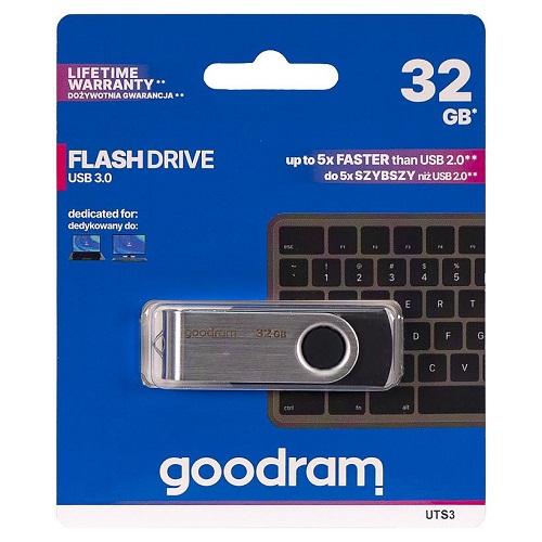 Флешка GOODRAM 32GB UTS3 Twister USB 3.0