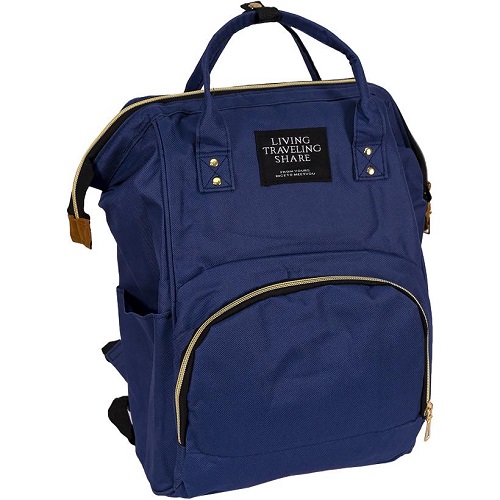 Сумка-рюкзак для мам та татусів MOM'S BAG синій