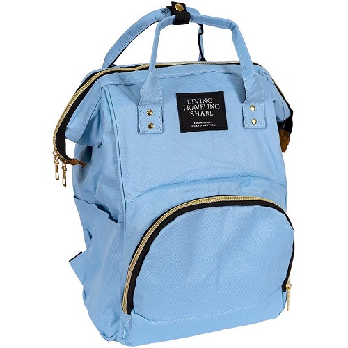Сумка-рюкзак для матусь та татусів MOM'S BAG блакитний