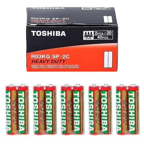 Батарейка Toshiba R03 Heavy Duty SP-2C