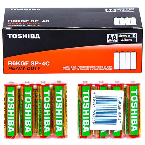 Батарейка Toshiba R06 Heavy Duty SP -4C
