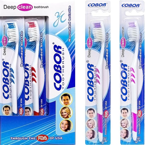 Зубні щітки "Cobor" 19см