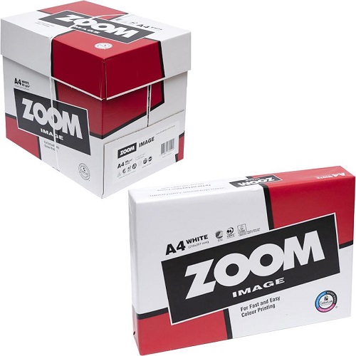 Бумага для ксерокса ZOOM image А4 500 листов, 80г/м²