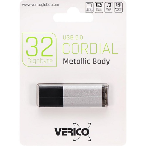 Флешка Verico USB 32Gb Cordial Silver