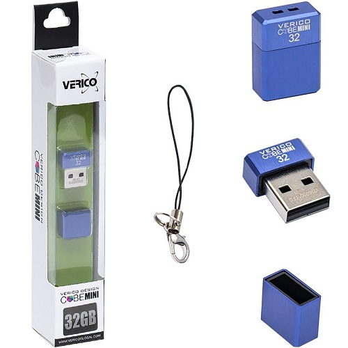 Флешка Verico USB 32Gb MiniCube Blue
