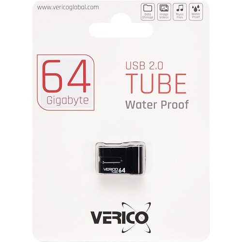 Флешка Verico USB 64Gb Tube Black