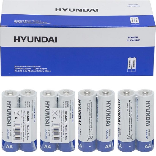 Батарейка HYUNDAI LR06 AA Shrink 2 Alkaline