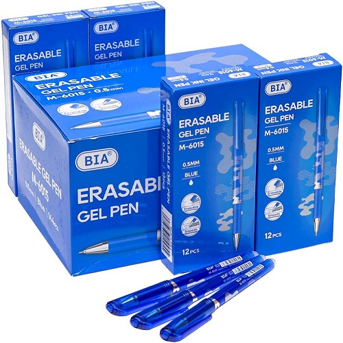 Ручка "пише-прає" BIA, 0,5мм, синя