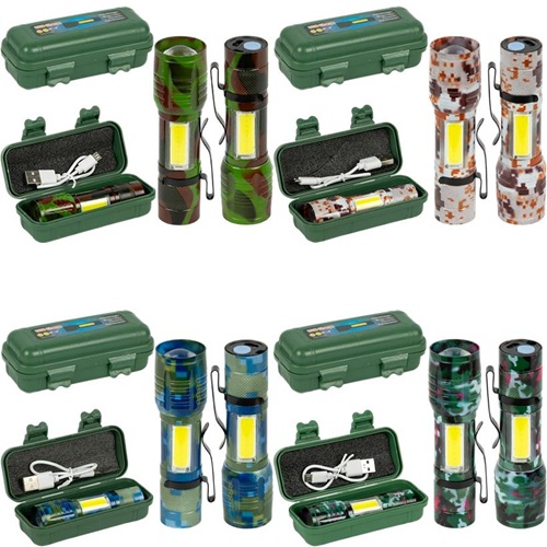 Ручний ліхтарик із кейсом, 2,5*9см