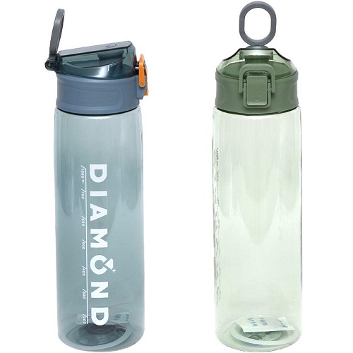 Пляшка для води пластик 1,0 літр із ситечком