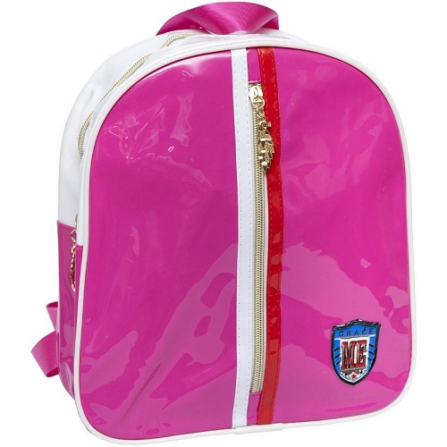 Рюкзак детский силиконовый "Grace" розовый 27*25*8см