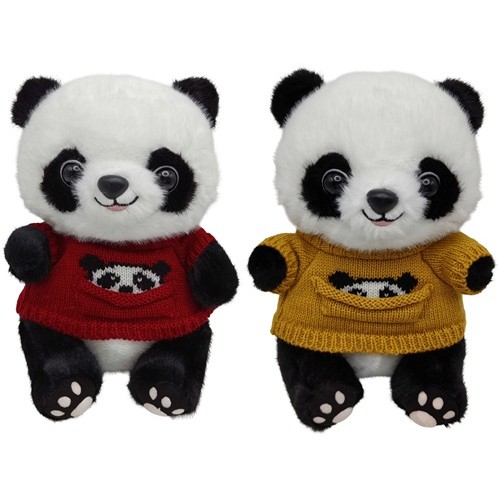 Іграшка м'яка "Панда у светрі" 30см