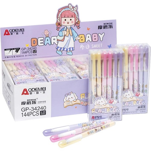 Ручка "Dear baby" "пишет-стирает" 0,38мм, синяя