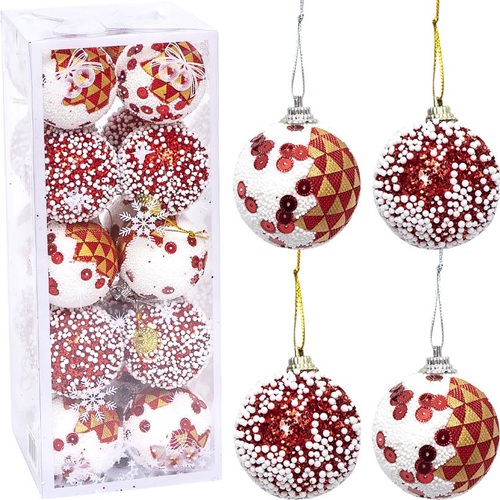 Набор игрушек елочных 20шт "Шары" Ø5см