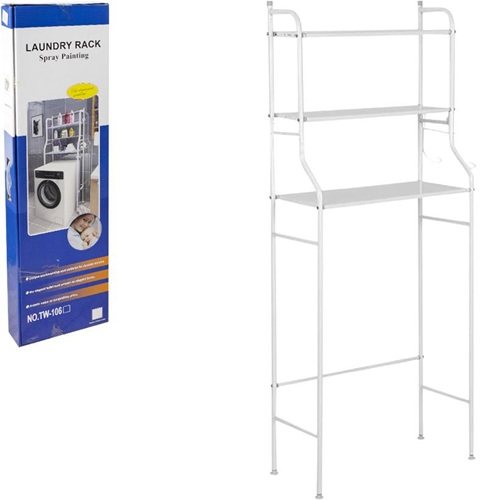 Полиця-стелаж 160*65*25см над пральною машиною