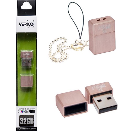 Флешка Verico USB 32Gb MiniCube Pink
