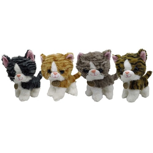 Іграшка м'яка звукова "Котик" 25см