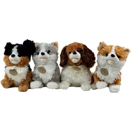 Іграшка м'яка звукова "Собачка" 25см